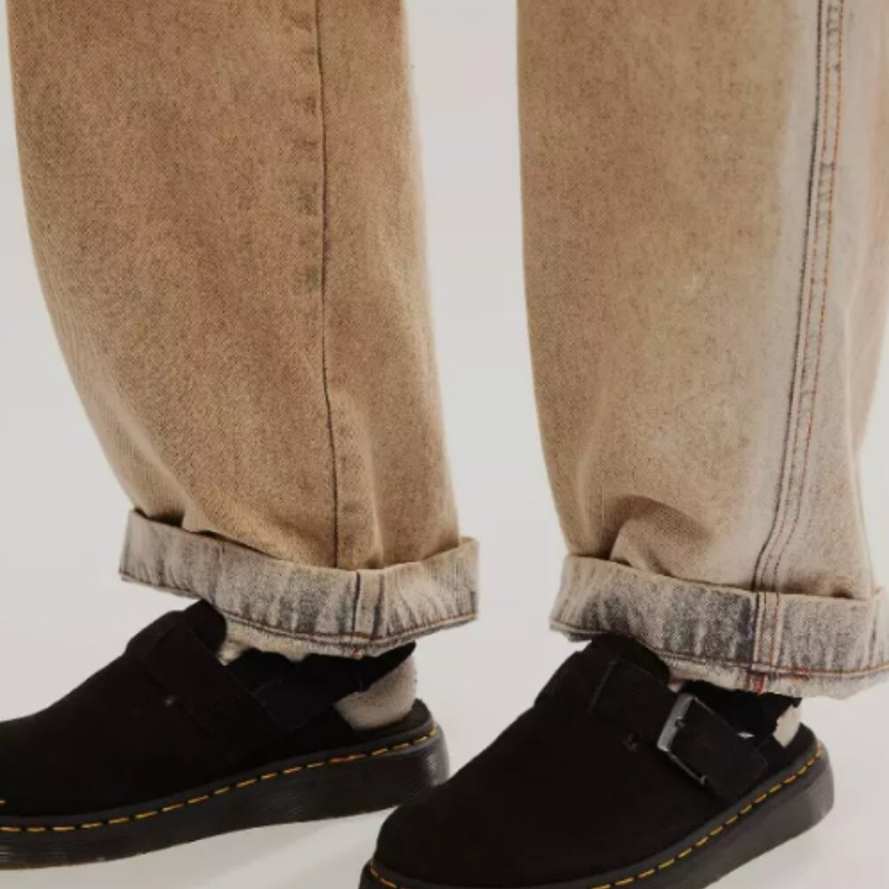 Dr. Martens JORGE II Black SUEDE SLINGBACK MULES MSRP$170 Wellmade & Versatile - Picture 13 of 16